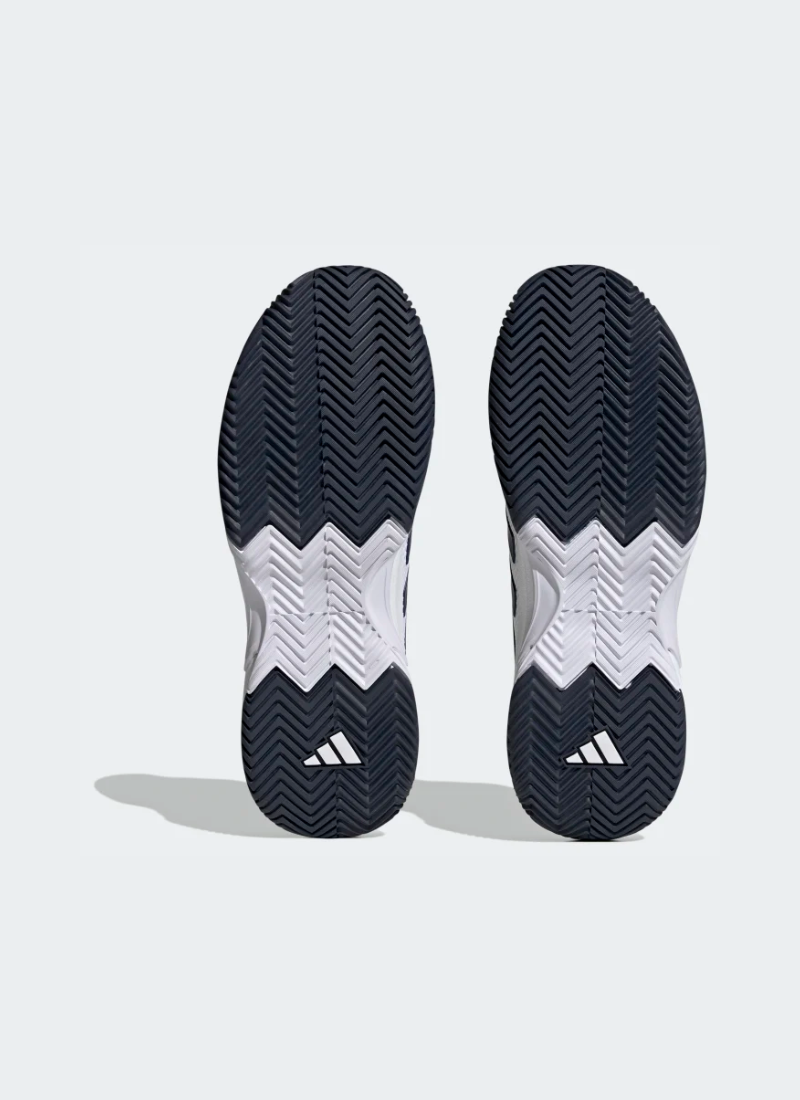 Adidas Gamecourt 2.0 Men Tennis Shoes - Cloud White/Team Navy Blue