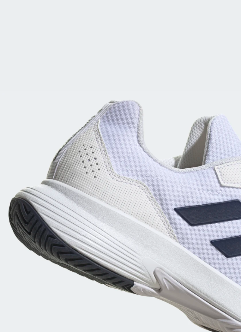 Adidas Gamecourt 2.0 Men Tennis Shoes - Cloud White/Team Navy Blue