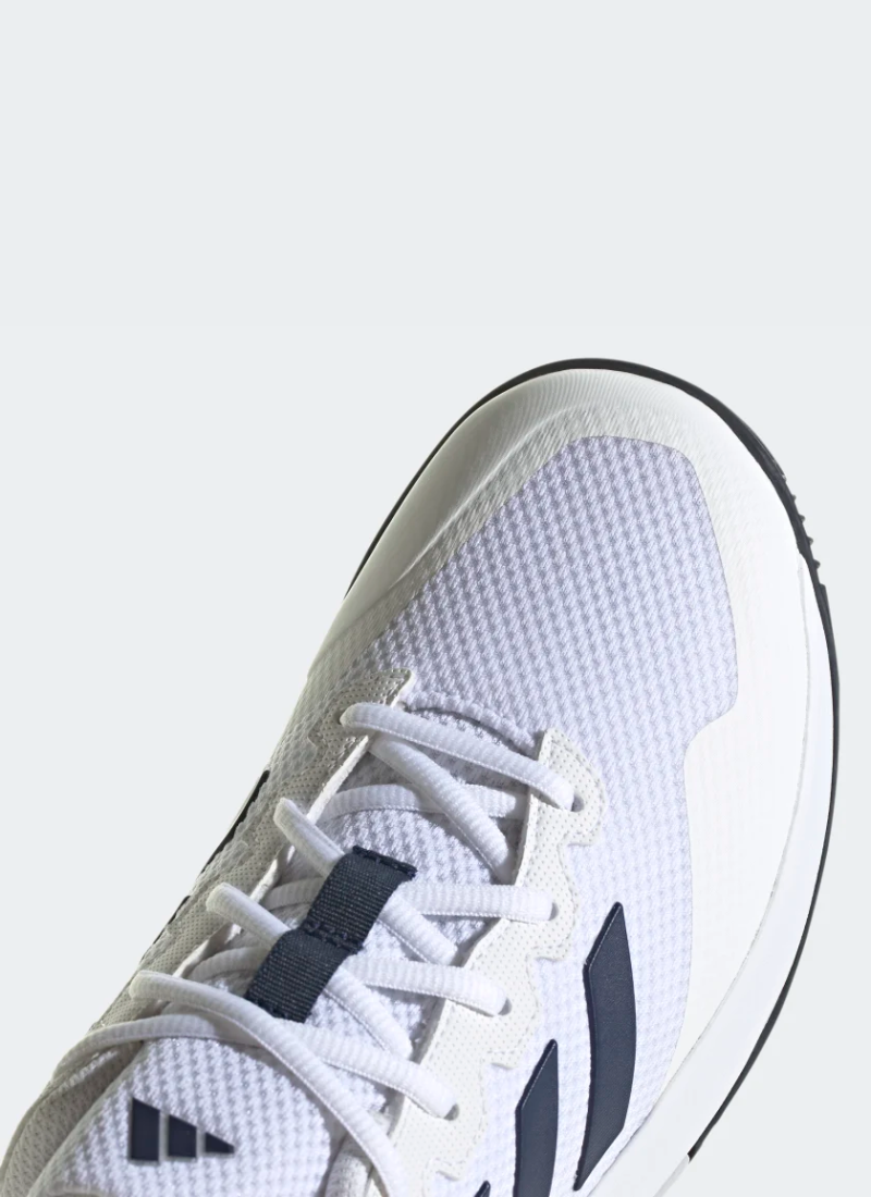 Adidas Gamecourt 2.0 Men Tennis Shoes - Cloud White/Team Navy Blue