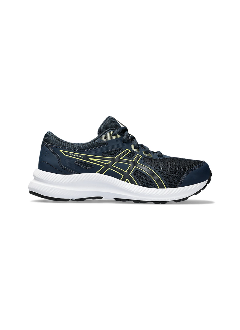 Asics Gel-Contend 8 GS Kids Running Shoes - French Blue/Black