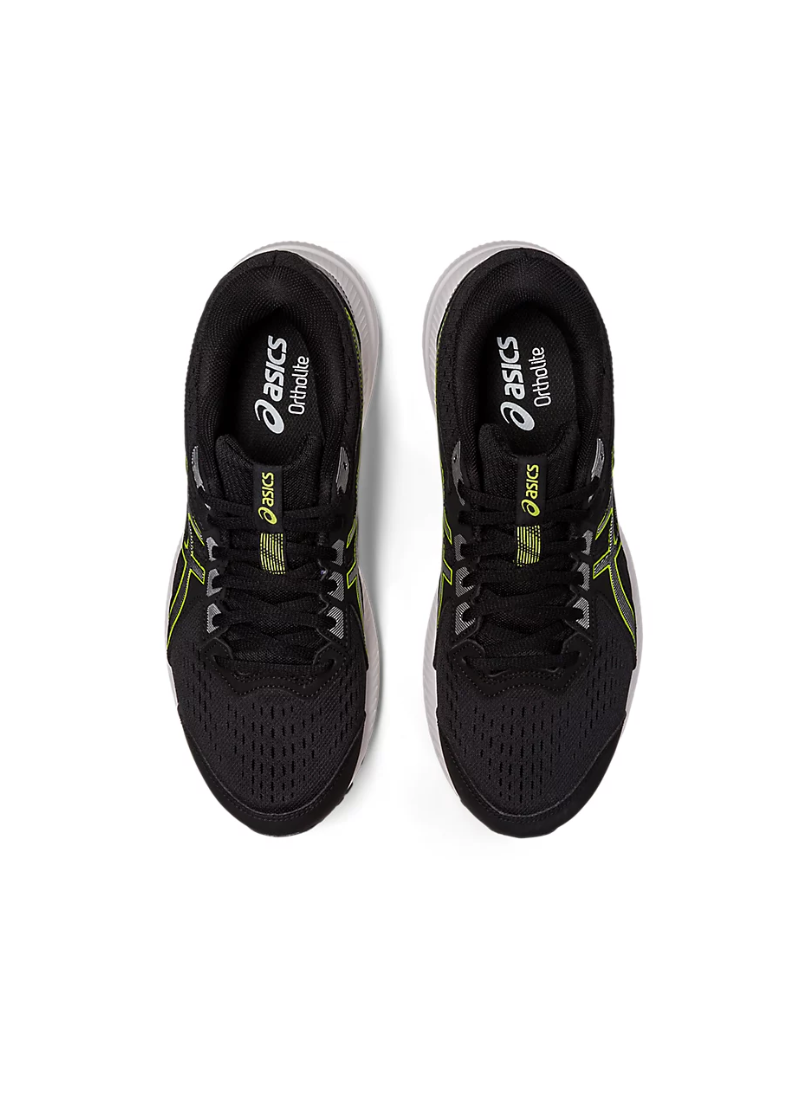 Asics Gel-Contend 8 Men Running Shoes - Black/Pure Silver