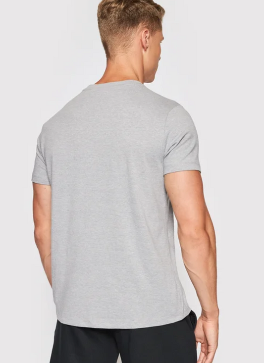 Asics Men's Big Logo Tee - Mid Grey Heather