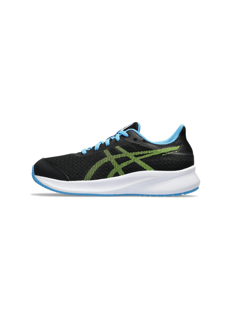 Asics Patriot 13 GS Women Running Shoes - Black/Island Blue