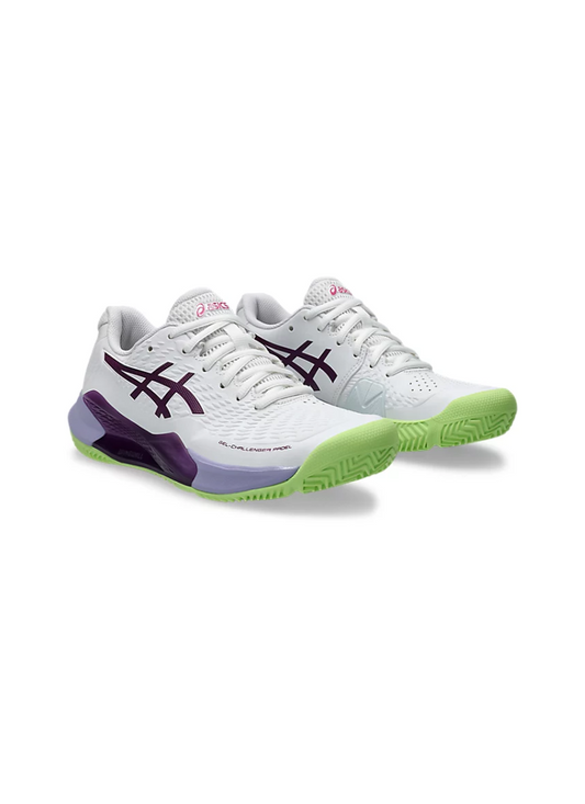 Asics Gel-Challenger 14 Women Padel Shoes - White/Deep Mauve