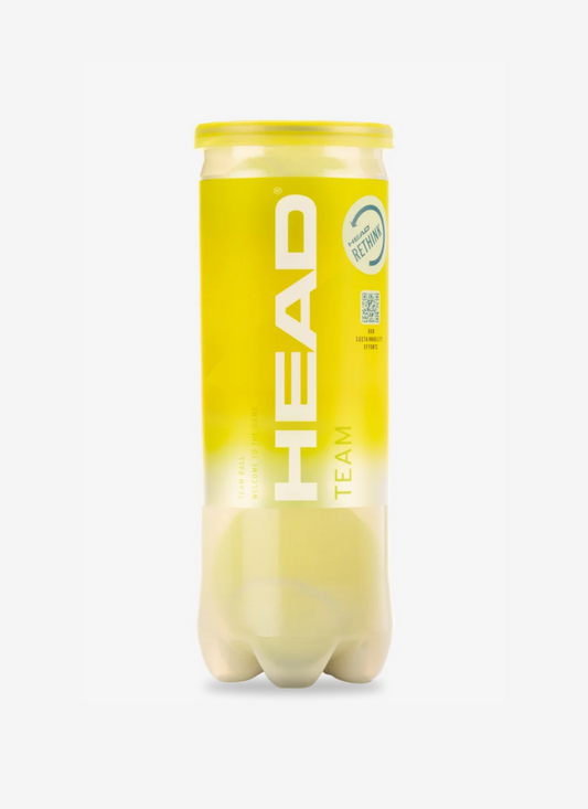 Head Team Tennis Balls - Can of 3