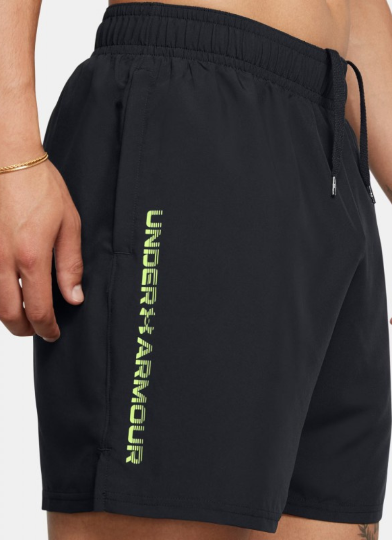 Under Armour Tech Woven Wordmark Men Shorts - Black