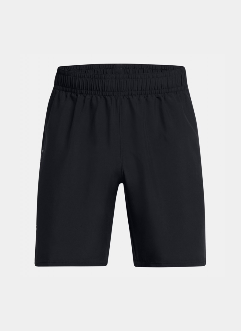Black shorts on a light gray background