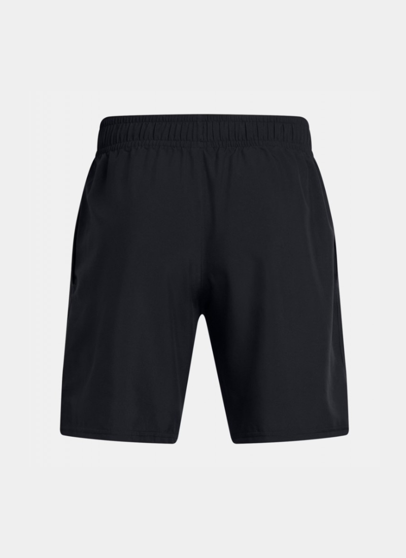 Black shorts on a light gray background