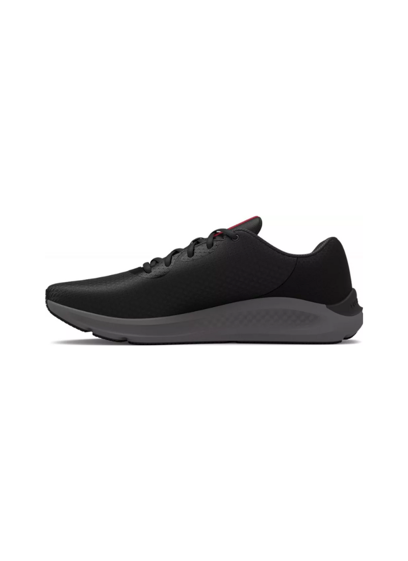 Under Armour Pursuit Charged 3 Men Running Shoes - Metallic Black