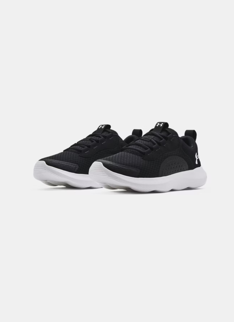Under Armour Victory 2 Men Running Shoes - Black/White