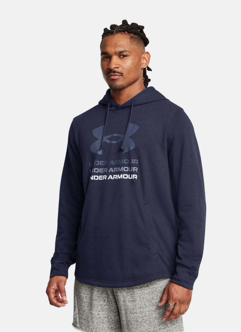 Under Armour Rival Terry Graphic Men Hoodie