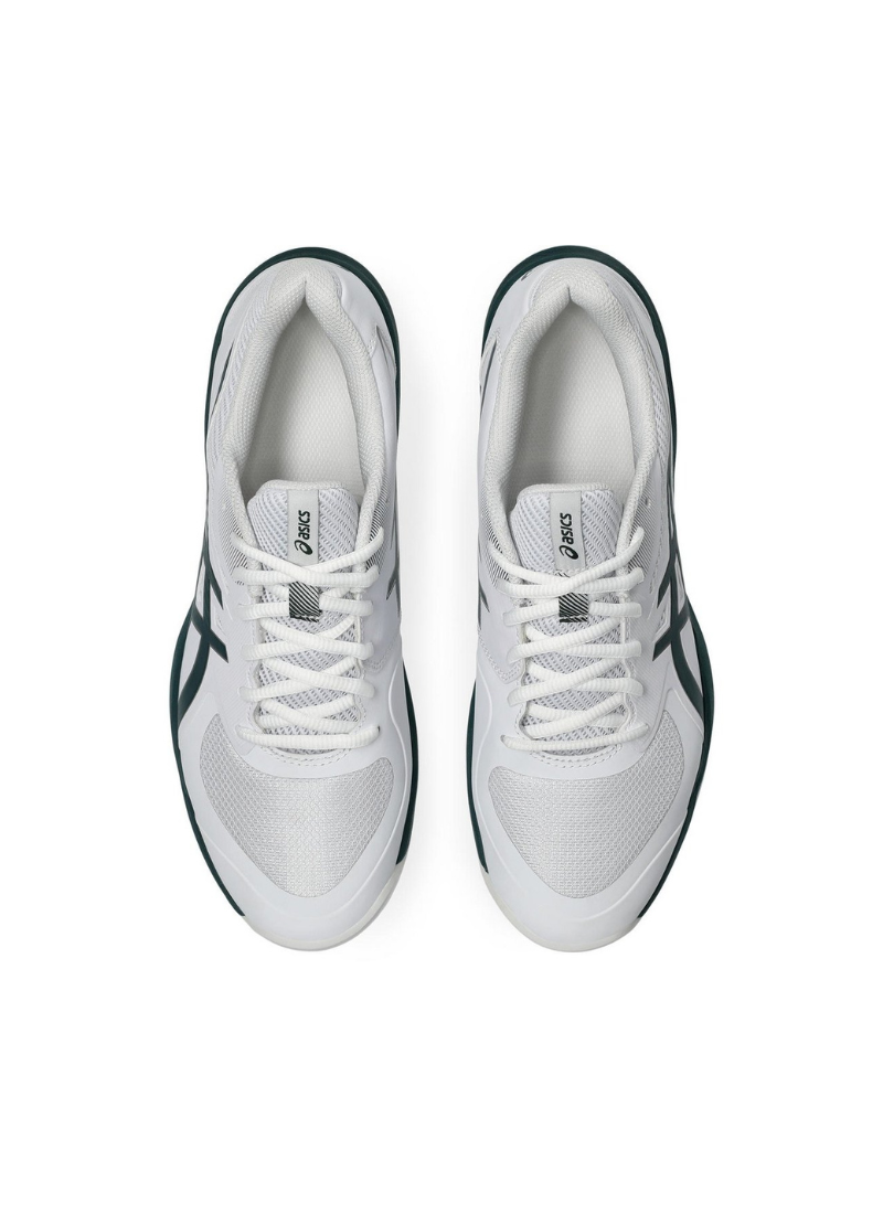 Asics Game FF Men Tennis Shoes - White/Saxon Green