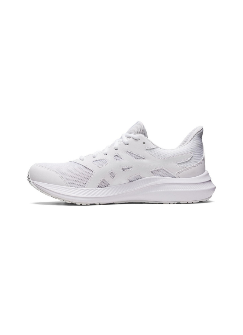 White running shoe on a white background