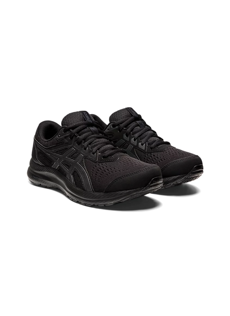Asics Gel-Contend 8 Men Running Shoes - Black/Black