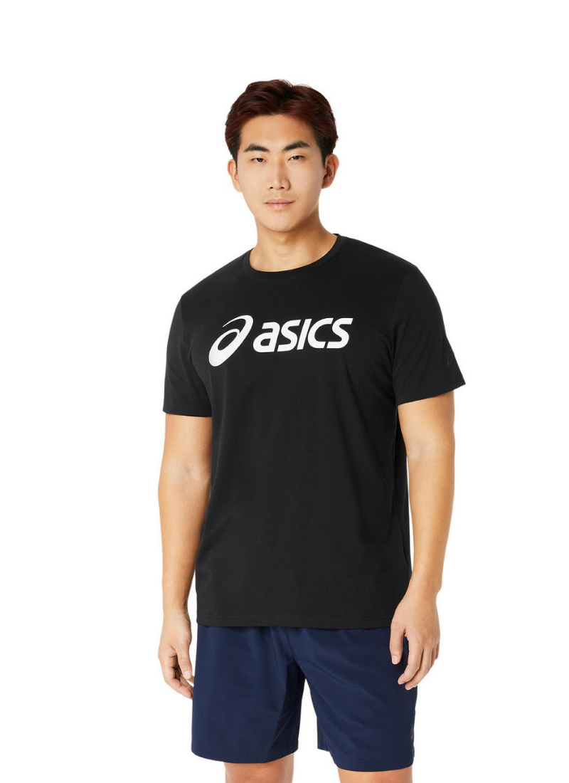 Asics Men's Big Logo Tee - Black/White