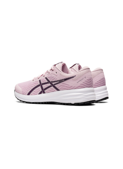 Asics Patriot 12 GS Women Running Shoes - Barely Rose/Deep Plum