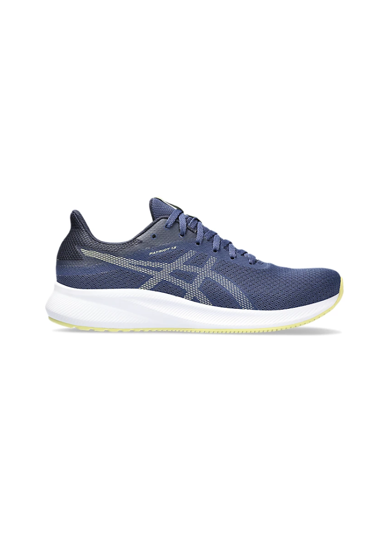 Asics Patriot 13 Men Running Shoes - Deep Ocean/Glow Yellow
