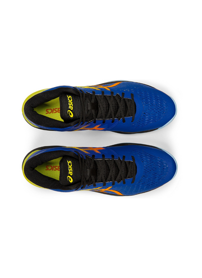 Asics Sky Elite FF Men Volleyball Shoes - Blue/Sour Yuzu