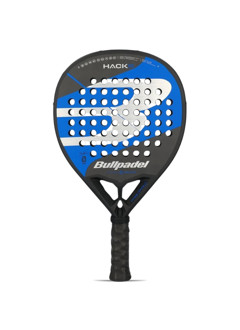 Bullpadel Hack padel racket on a white background