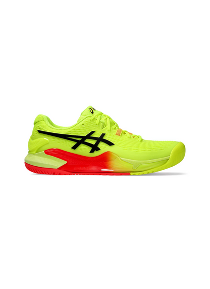 Asics Gel-Resolution 9 Paris Men Tennis Shoes - Safety Yellow/Black