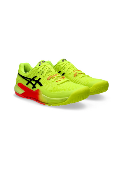 Asics Gel-Resolution 9 Paris Men Tennis Shoes - Safety Yellow/Black