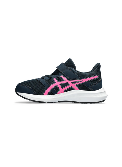 Asics Jolt 4 PS Kids Running Shoes - French Blue/Hot Pink