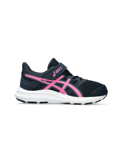 Asics Jolt 4 PS Kids Running Shoes - French Blue/Hot Pink