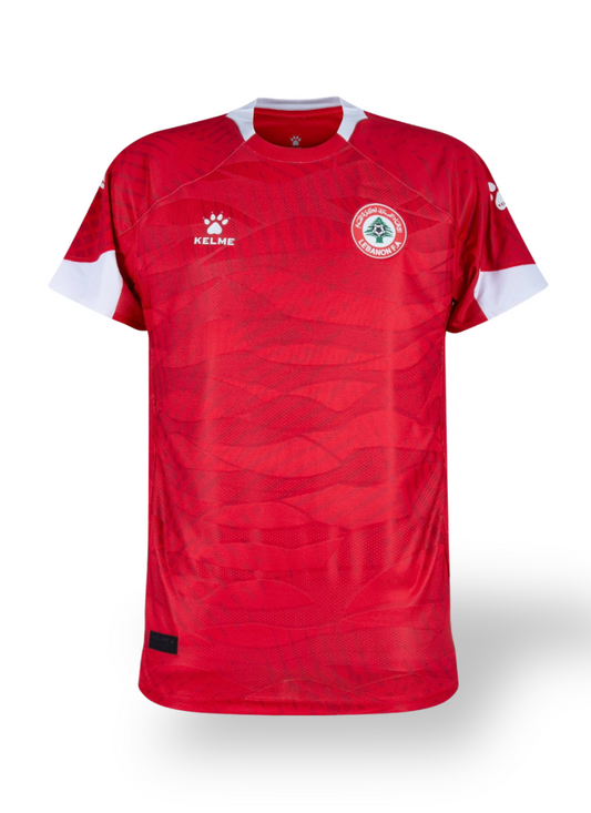 Kelme Lebanon Football Jersey 2024-2025 Home Kit