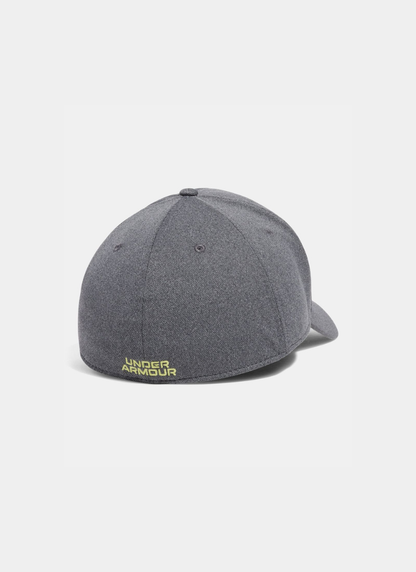 Gray cap with Under Armour logo on a white background
