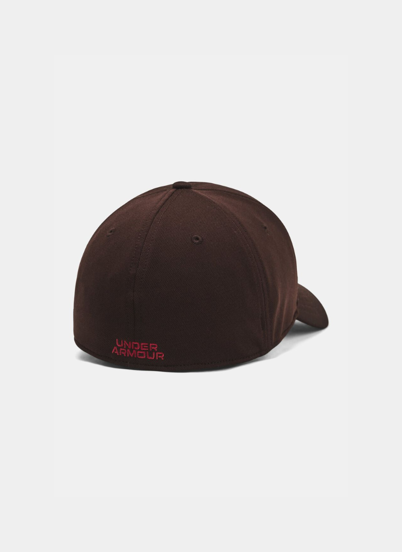 Brown cap with Under Armour logo on a white background