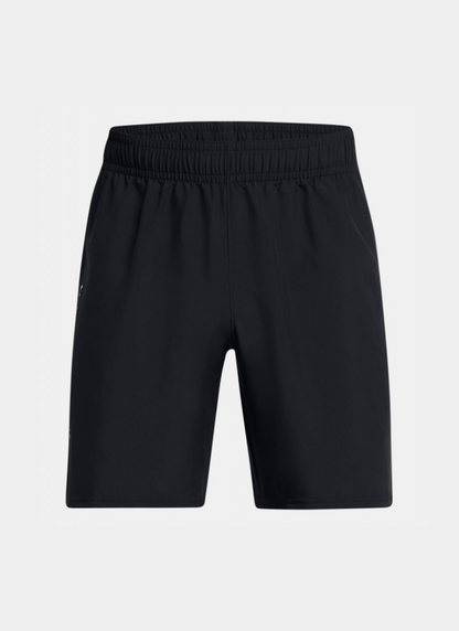 Black shorts on a light gray background