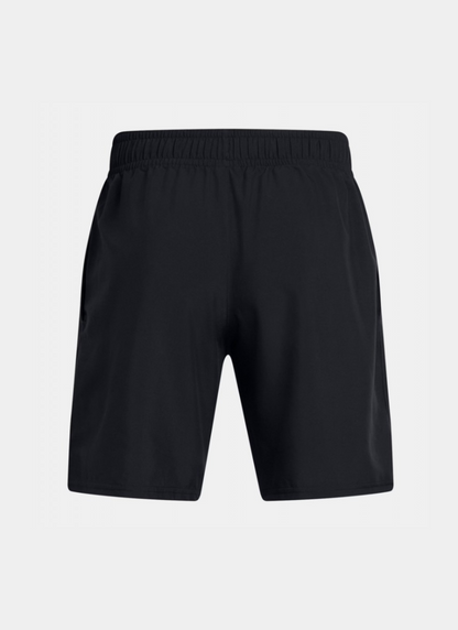 Black shorts on a light gray background