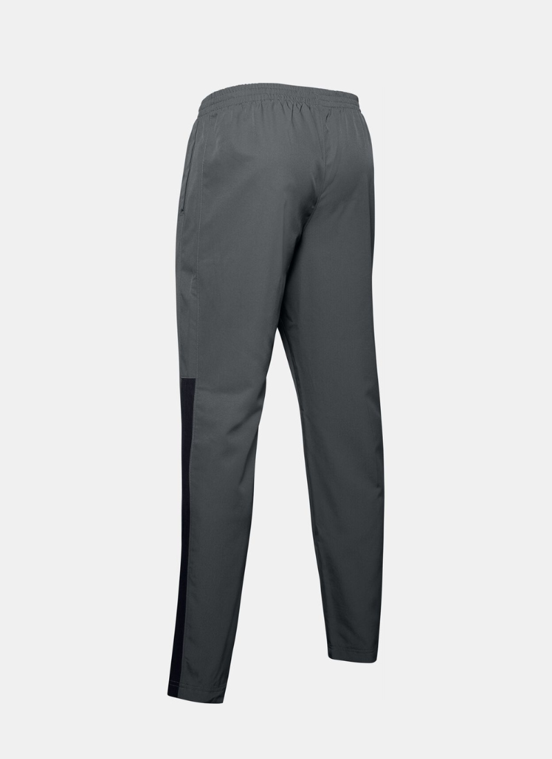 Gray pants on a white background
