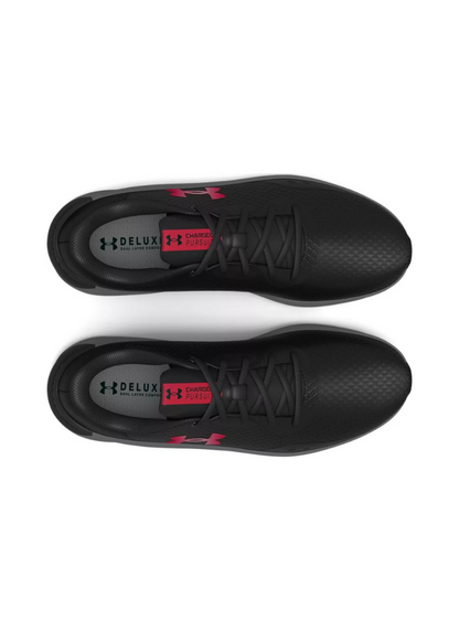 Under Armour Pursuit Charged 3 Men Running Shoes - Metallic Black