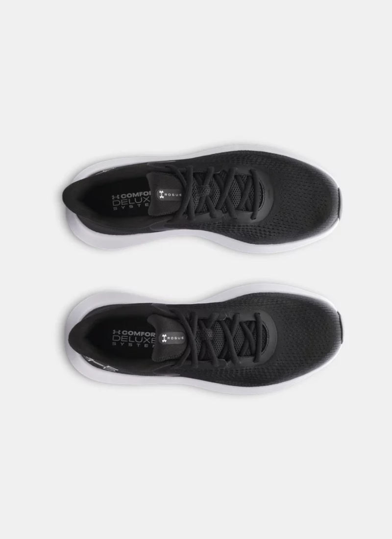 Under Armour Charged Rogue 5 Men’s Running Shoes – Black/White