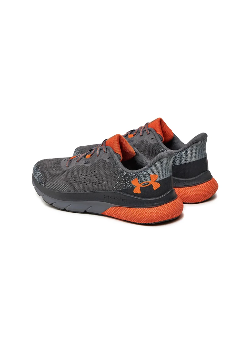 Back view of Under Armour HOVR™ Turbulence 2 in grey and orange