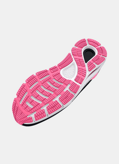 Under Armour HOVR™ Sonic 5 Women Running Shoes - Black/Pink Punk/Metallic Pewter