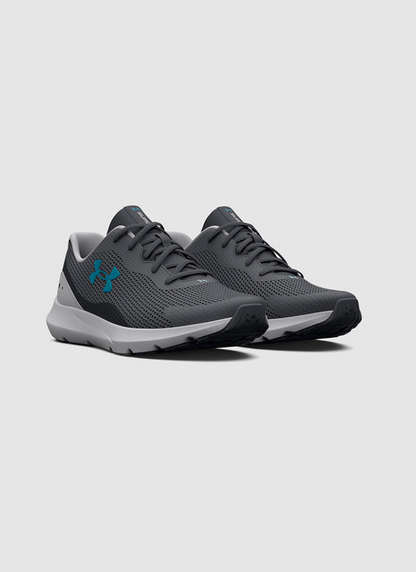Under Armour Surge 3 Men Running Shoes - Grey/Grey