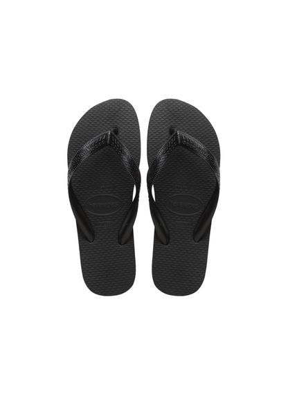 Black Havaianas Color flip flops, top view